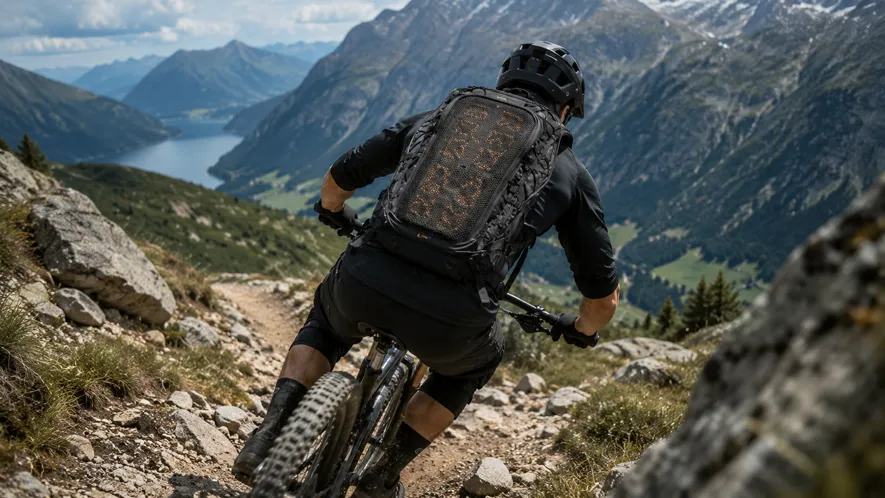 Ryggsack ryggskydd mtb cykling