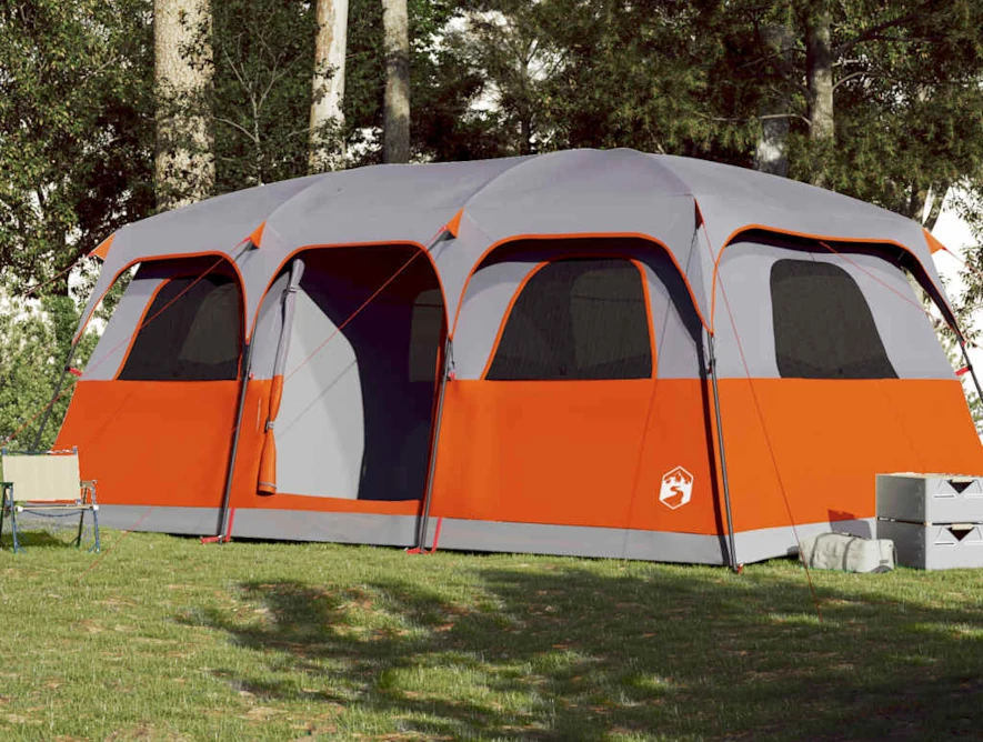 Cabinstyle tält för 10 personer från vidaxl, finns i tre färger