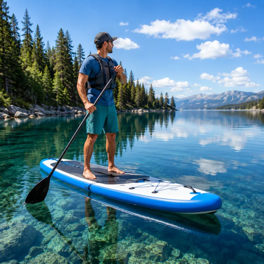 Uppblasbar sup paddling sjo